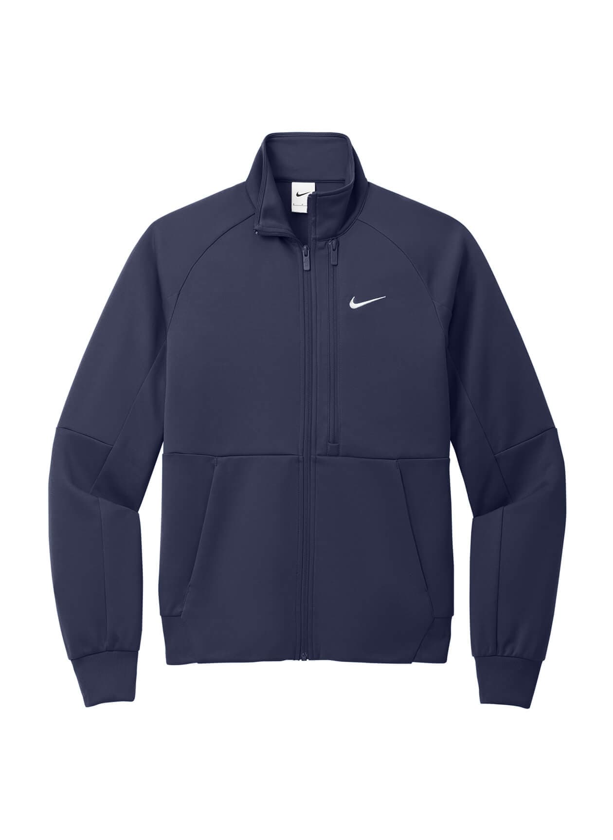 Nike Men's Full-Zip Chest Swoosh Jacket - Navy 3XL