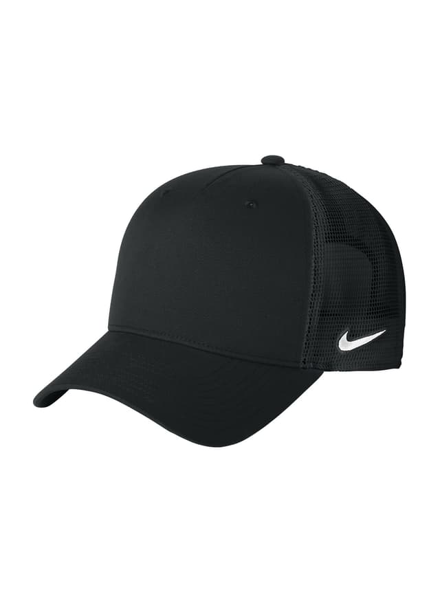 Nike Snapback Mesh Trucker Cap - Black / Black (BLK) MISC
