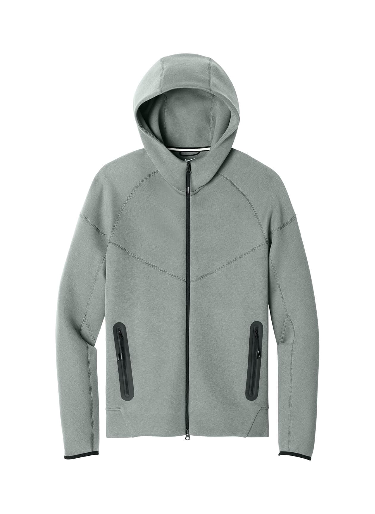 Nike Men's Tech Fleece Full-Zip Hoodie - Dark Grey Heather (DGH) 3XL