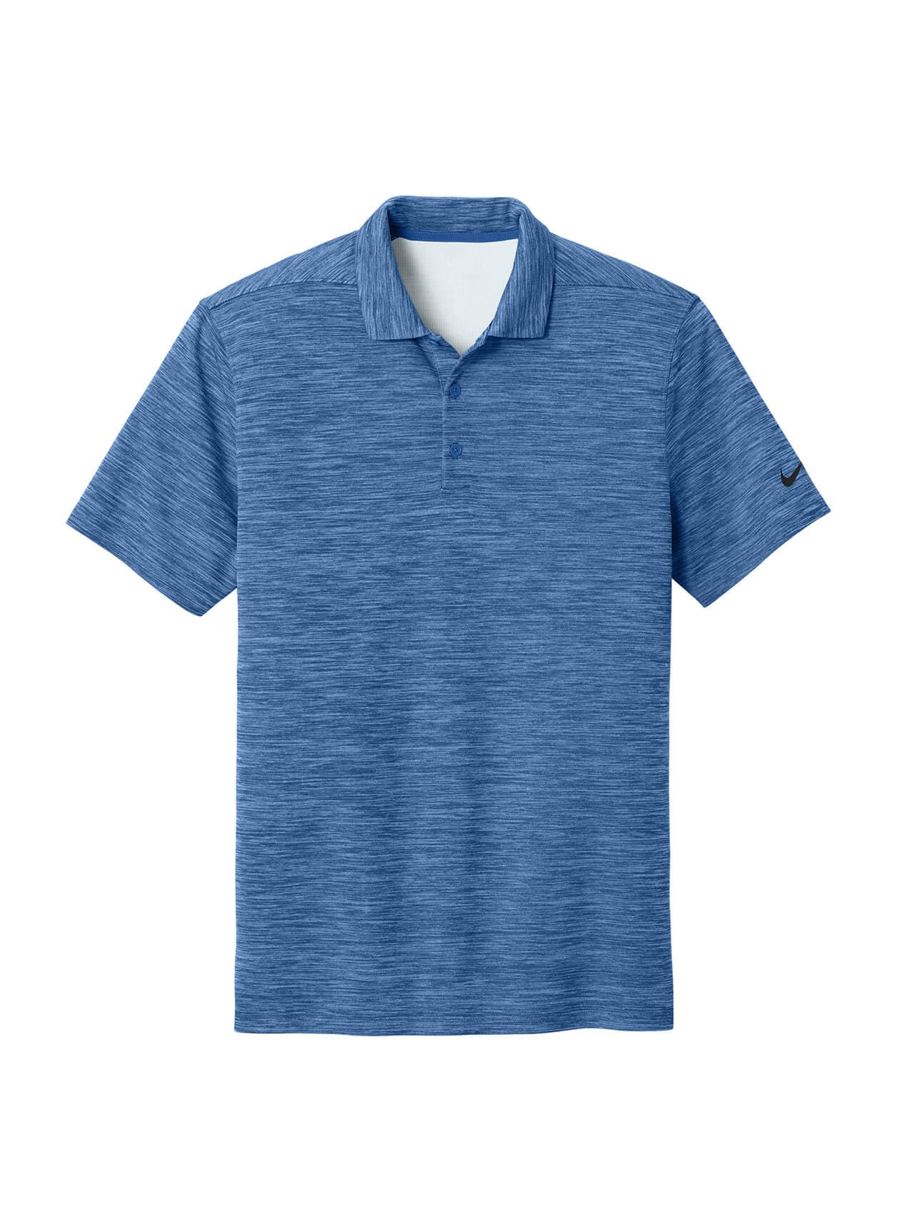 Nike Men's Dri-FIT Striated Polo - Blue 3XL