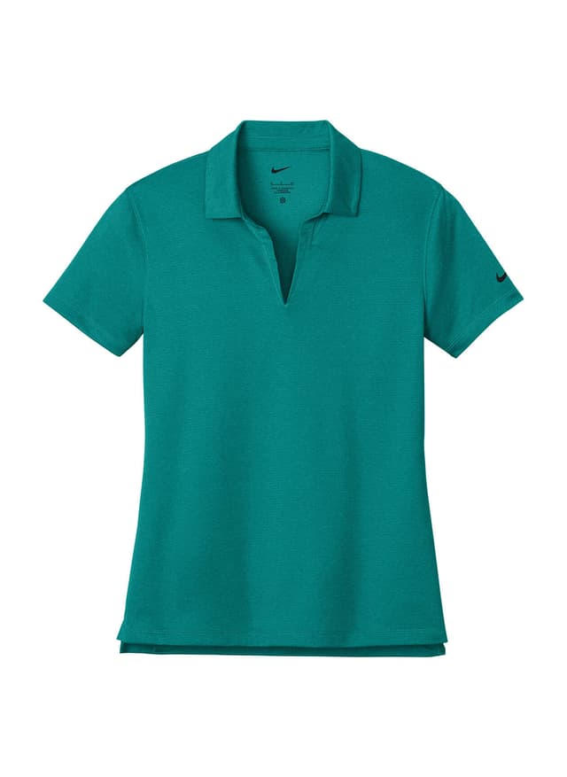 Nike Women’s Dri-FIT Smooth Heather Polo - Green LG