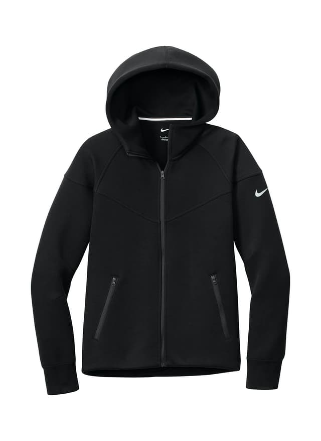 Nike Women's Tech Fleece Full-Zip Hoodie - Black LG