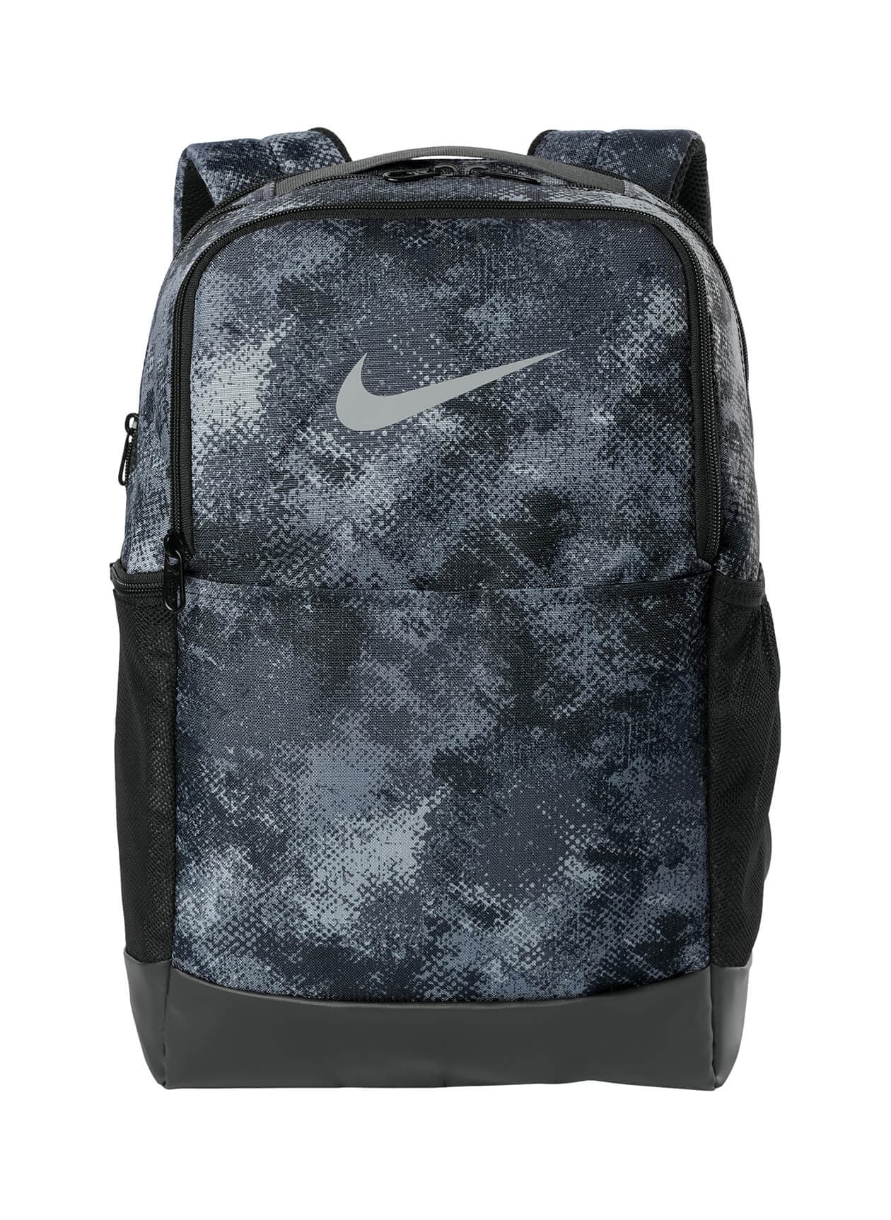 Nike Brasilia Camo Backpack - Dark Grey MISC