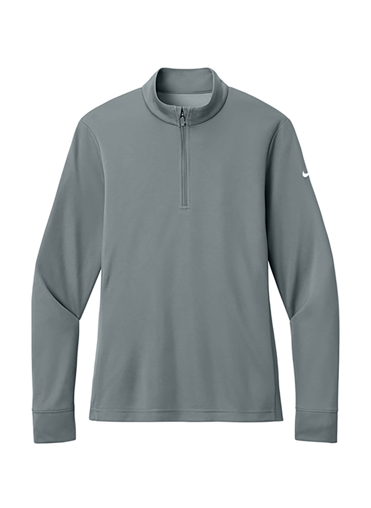 Nike Women's Essential Half-Zip Cover-Up - Light Grey LG