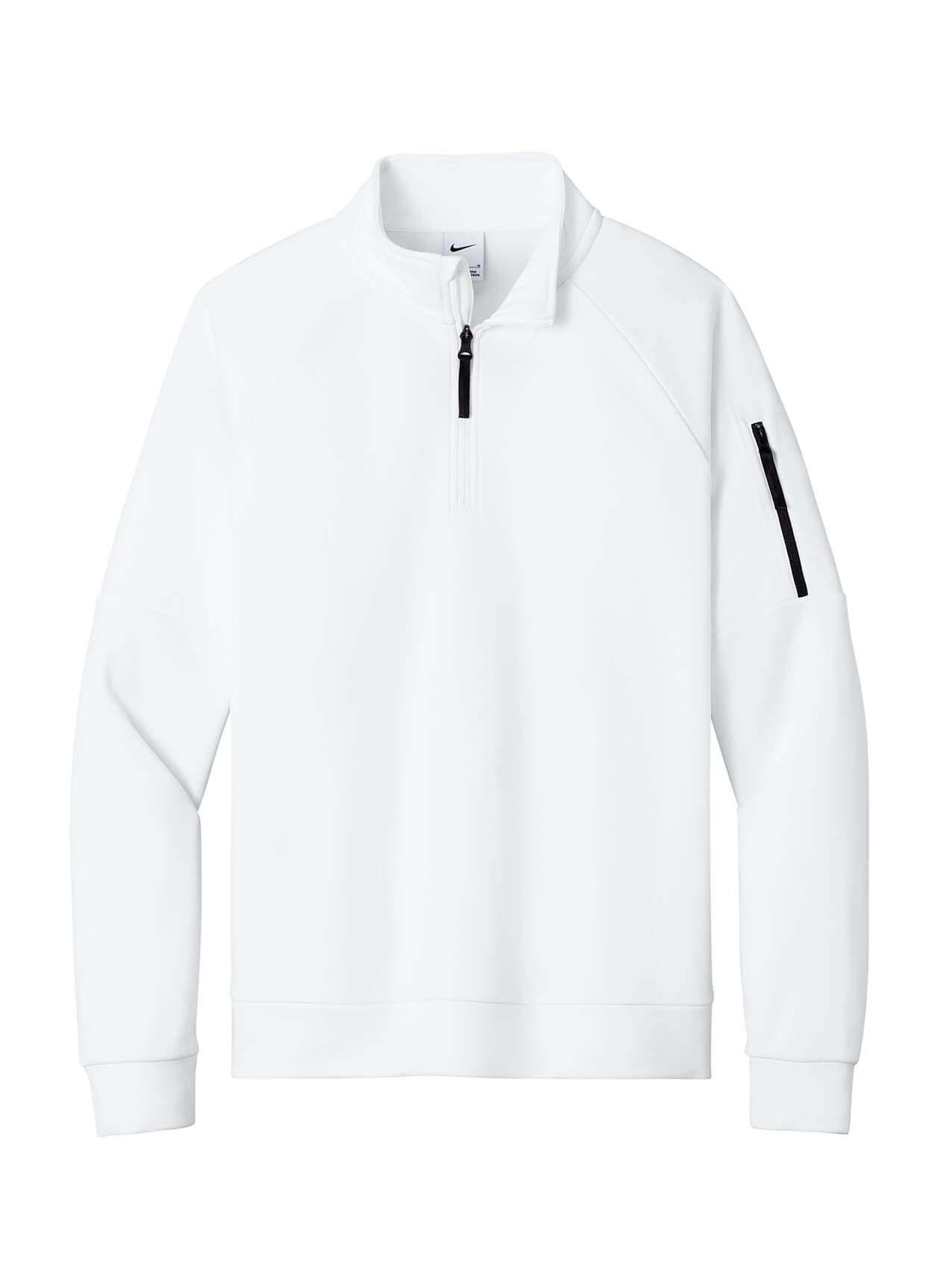 Nike Men's Therma-FIT Pocket Quarter-Zip - White 3XL