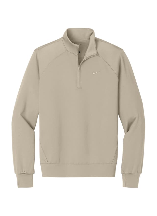 Nike Women’s Dri-FIT Primary Quarter-Zip - Brown LG