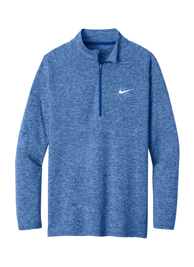 Nike Men's Dri-FIT Stride Half-Zip - Royal Heather (ROH) 3XL