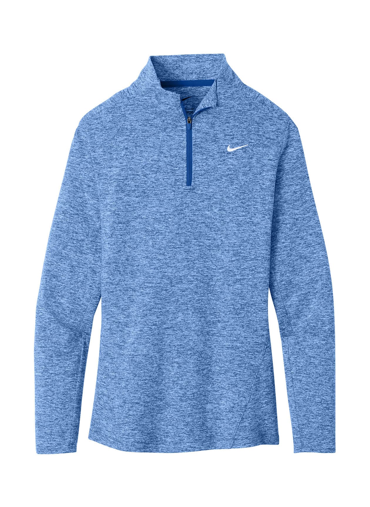 Nike Women’s Dri-FIT Stride Half-Zip - Royal Heather (ROH) LG