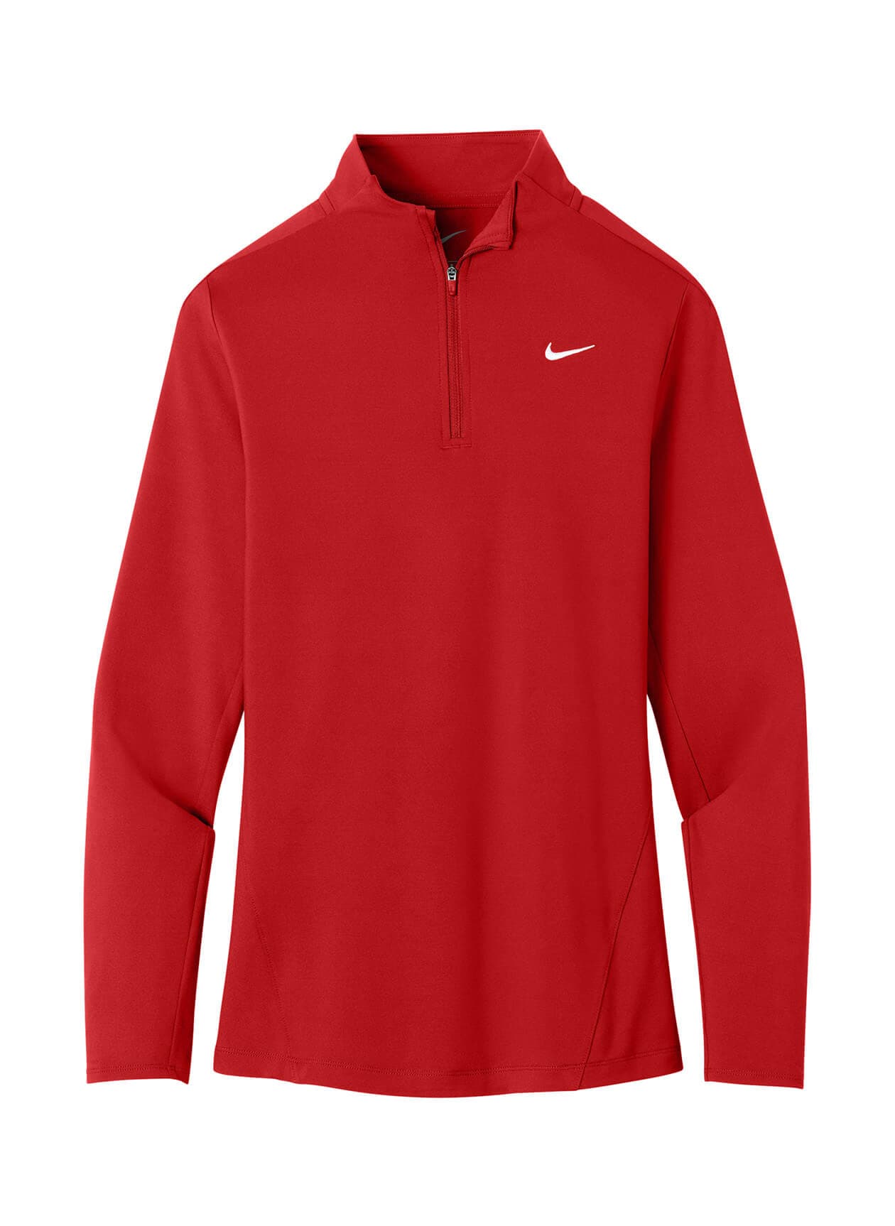 Nike Women’s Dri-FIT Stride Half-Zip - Red LG