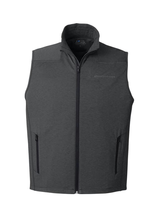 Vineyard Vines Men's On-The-Go Shep Vest - Black LG