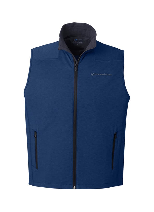 Vineyard Vines Men's On-The-Go Shep Vest - Navy LG