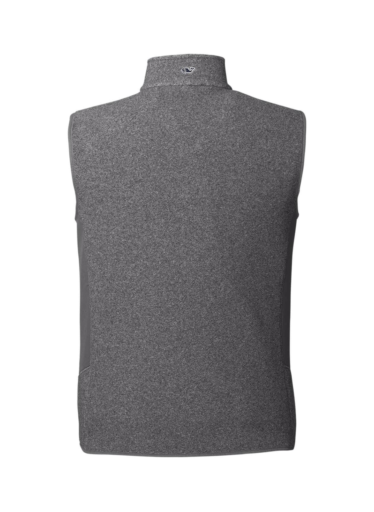 Vineyard Vines Men's Harbor Fleece Vest - Blue LG