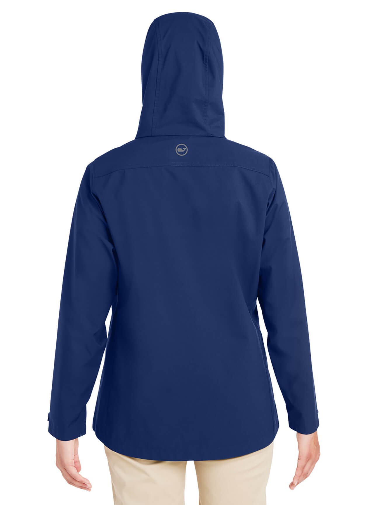 Vineyard Vines Women's Rain Shell Jacket - Blue LG