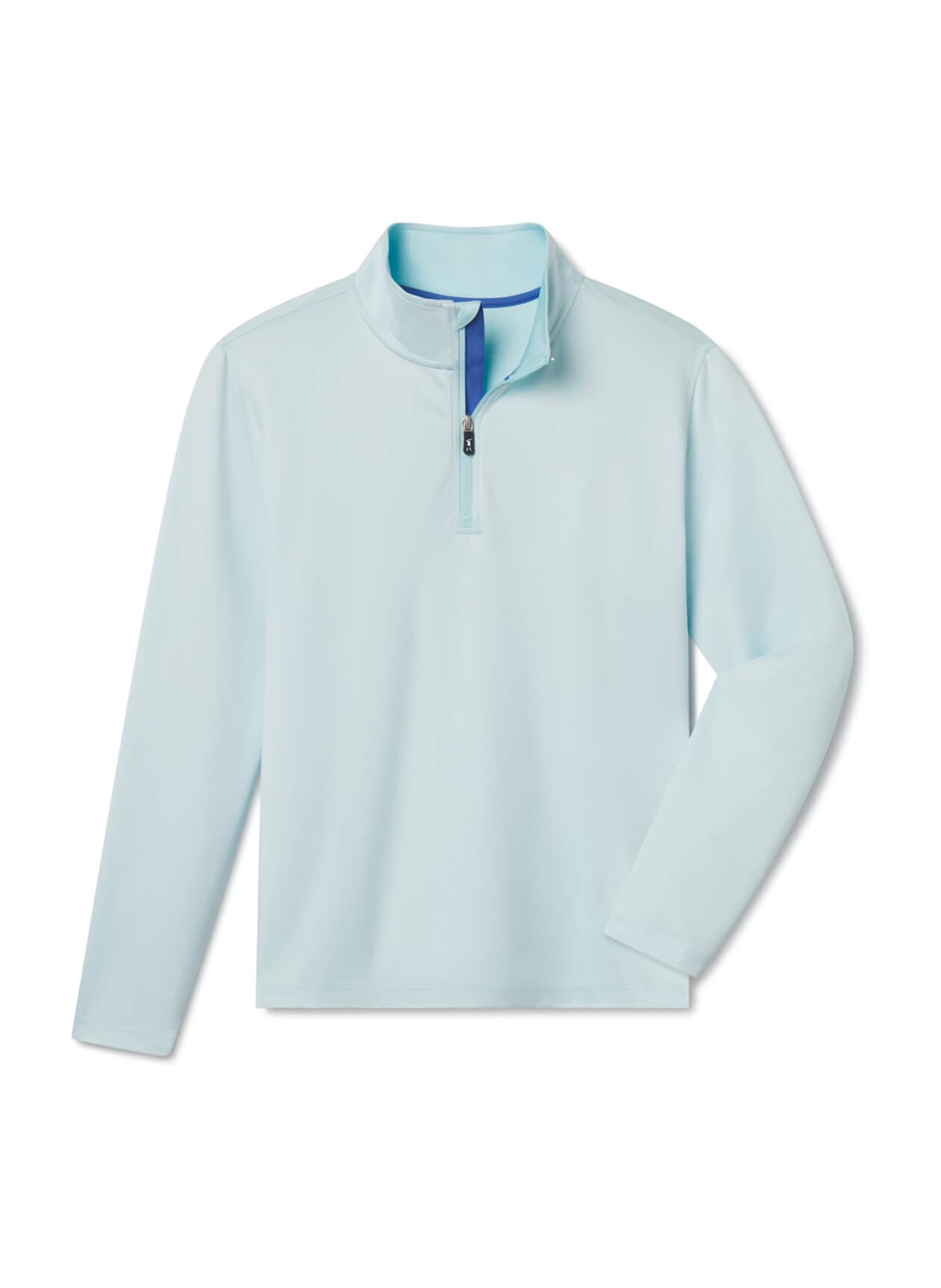 Fairway & Greene Men's Coughlin Quarter Zip - Coast / White 3XL
