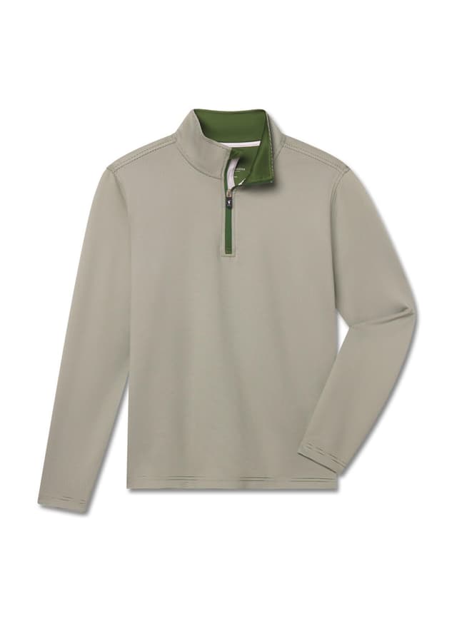 Fairway & Greene Men's Coughlin Quarter Zip - Green 3XL