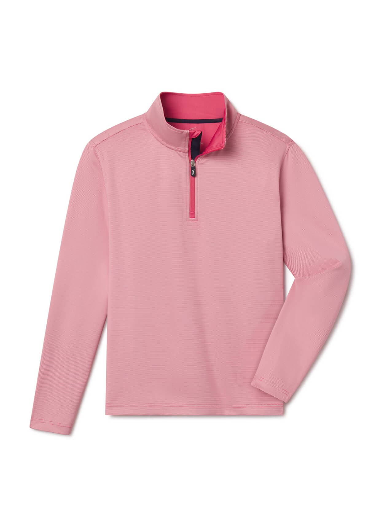 Fairway & Greene Men's Coughlin Quarter Zip - Redwood / White 3XL