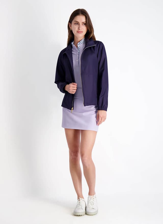 Fairway & Greene Women's Hadley Windbreaker Jacket - Navy 3XL