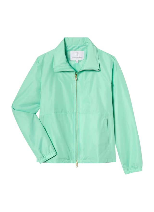 Fairway & Greene Women's Hadley Windbreaker Jacket - Green 3XL