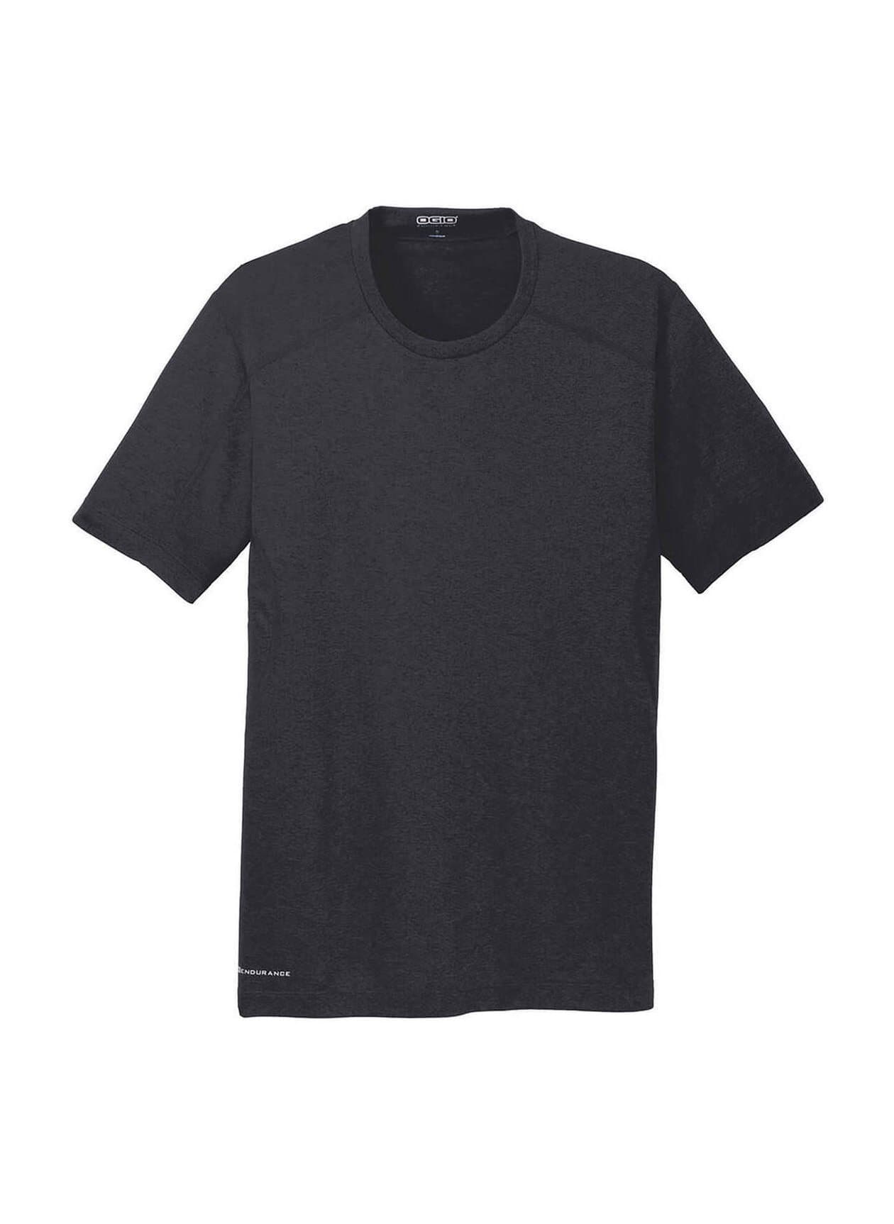 OGIO Men's Endurance Pulse Crew T-Shirt - Blacktop (BLK) 3XL