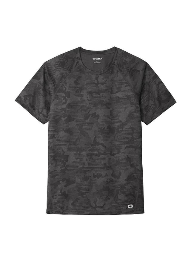 OGIO Men's ENDURANCE Pulse Phantom Short-Sleeve T-Shirt - Black 3XL