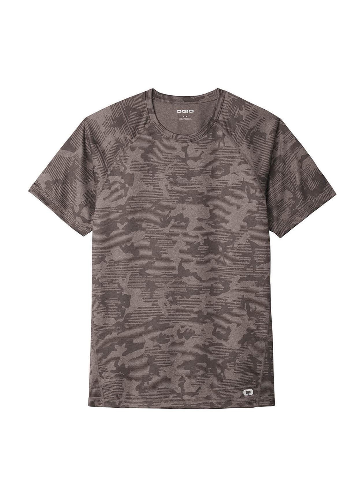 OGIO Men's ENDURANCE Pulse Phantom Short-Sleeve T-Shirt - Dark Grey 3XL