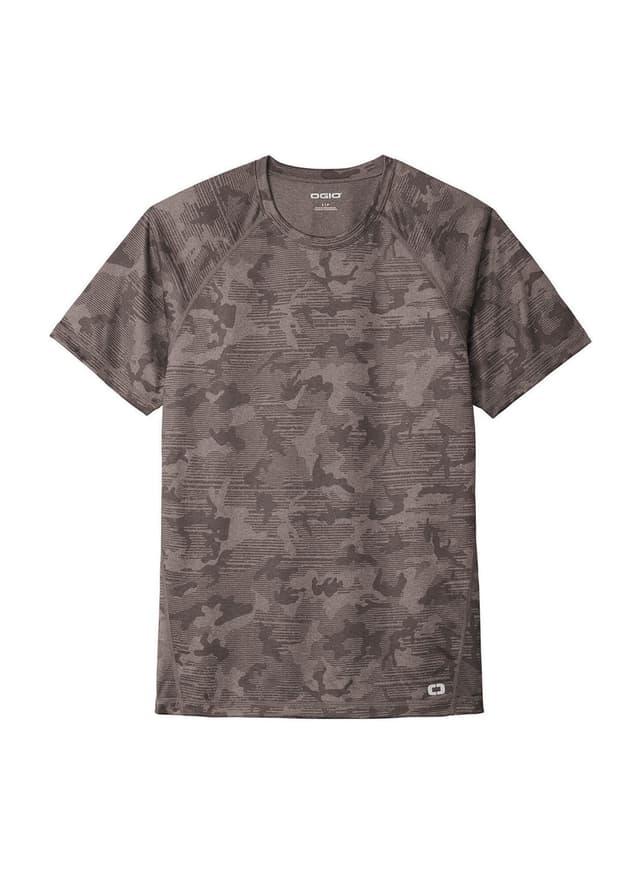 OGIO Men's ENDURANCE Pulse Phantom Short-Sleeve T-Shirt - Dark Grey 3XL