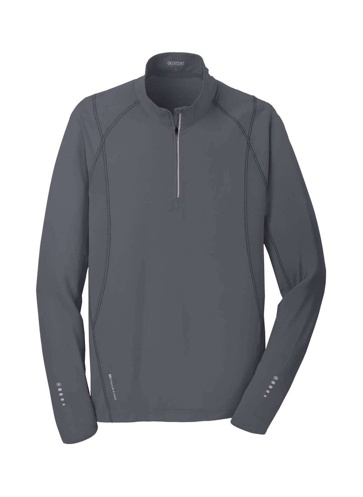 OGIO Men's Nexus Quarter-Zip - Light Grey 3XL