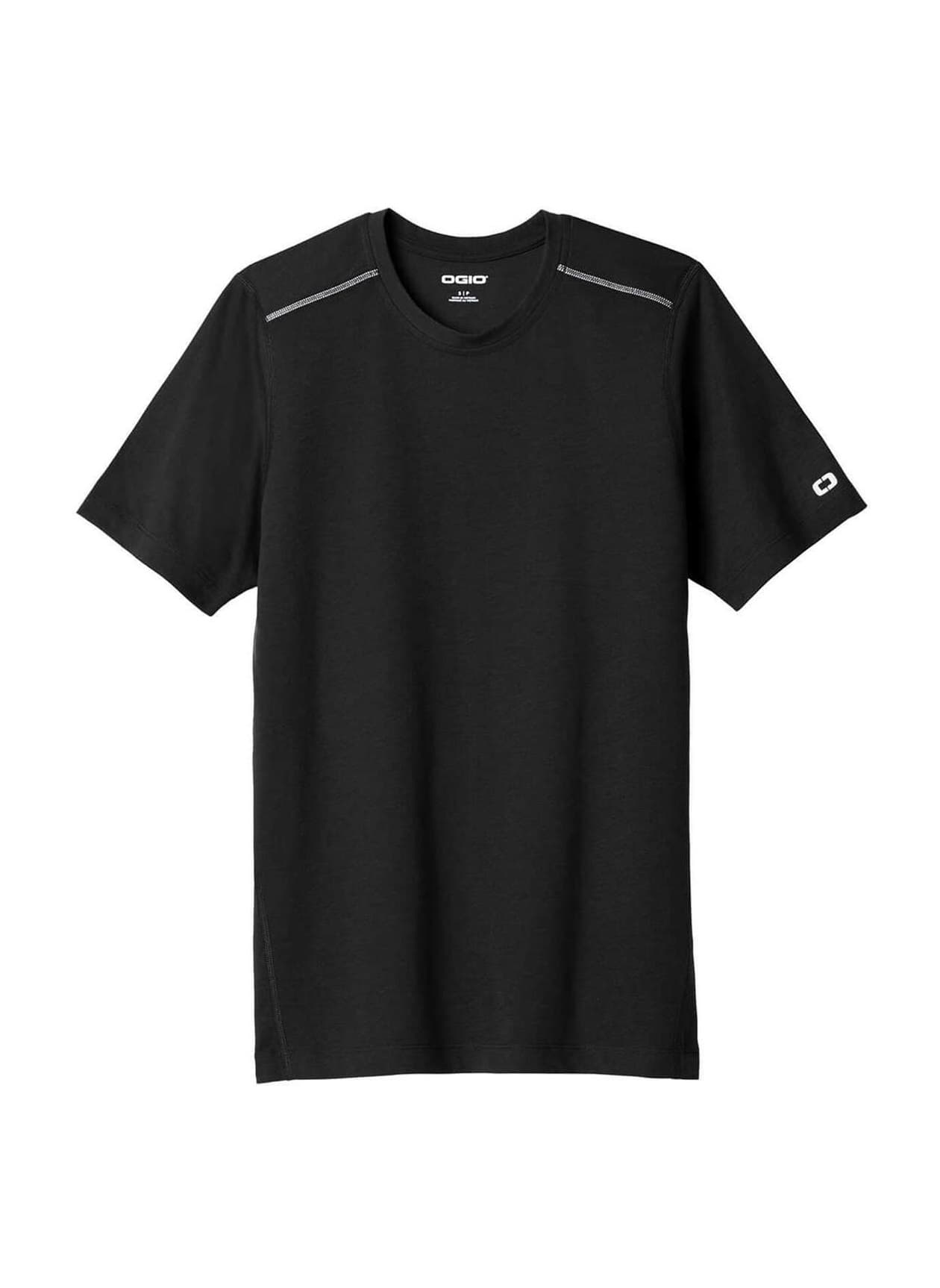 OGIO Men's ENDURANCE Peak Short-Sleeve T-Shirt - Blacktop (BLK) 3XL