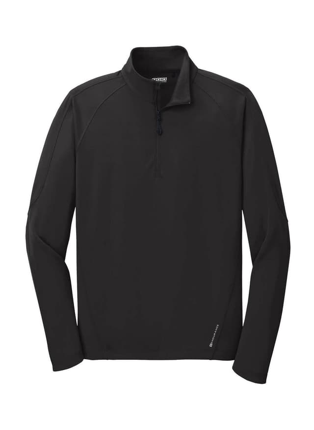 OGIO Men's Radius Quarter-Zip - Black 3XL