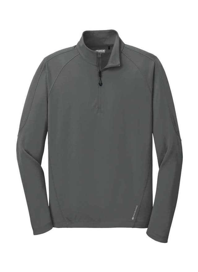 OGIO Men's Radius Quarter-Zip - Dark Grey 3XL