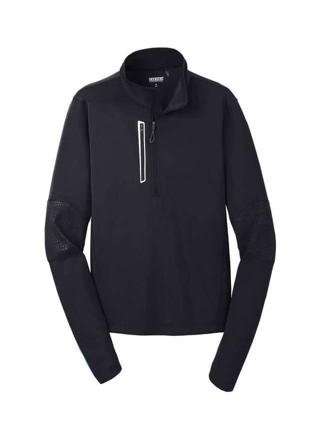 OGIO Men's Fulcrum Quarter-Zip - Black 3XL