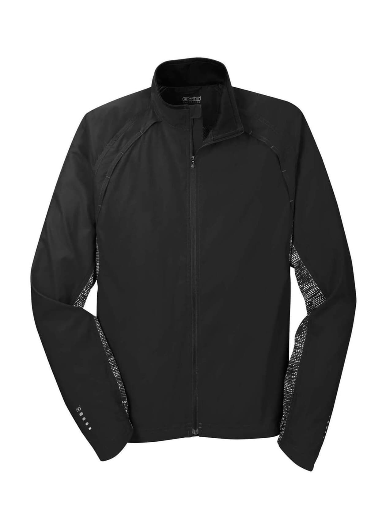 OGIO Men's ENDURANCE Trainer Jacket - Blacktop / Black / Reflective 3XL