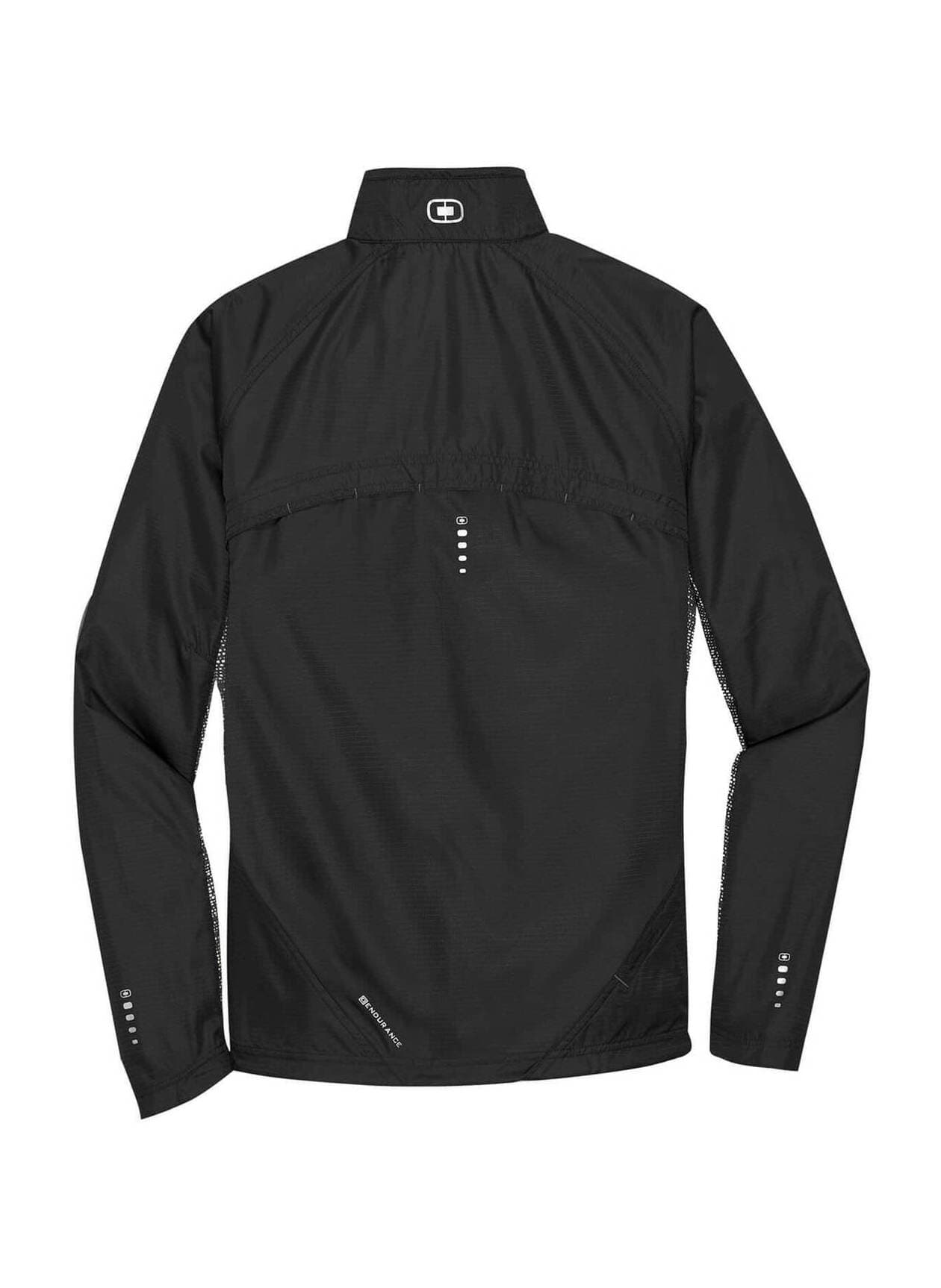 OGIO Men's ENDURANCE Trainer Jacket - Blacktop / Black / Reflective 3XL
