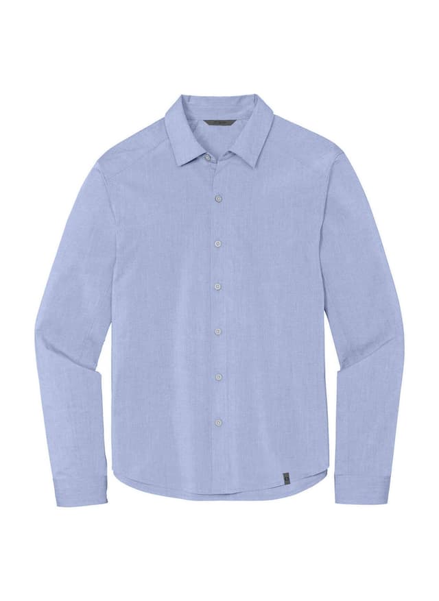 OGIO Men's Commuter Woven Shirt - Cyan 3XL