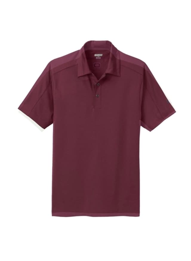 OGIO Men's Linear Polo - Red 3XL