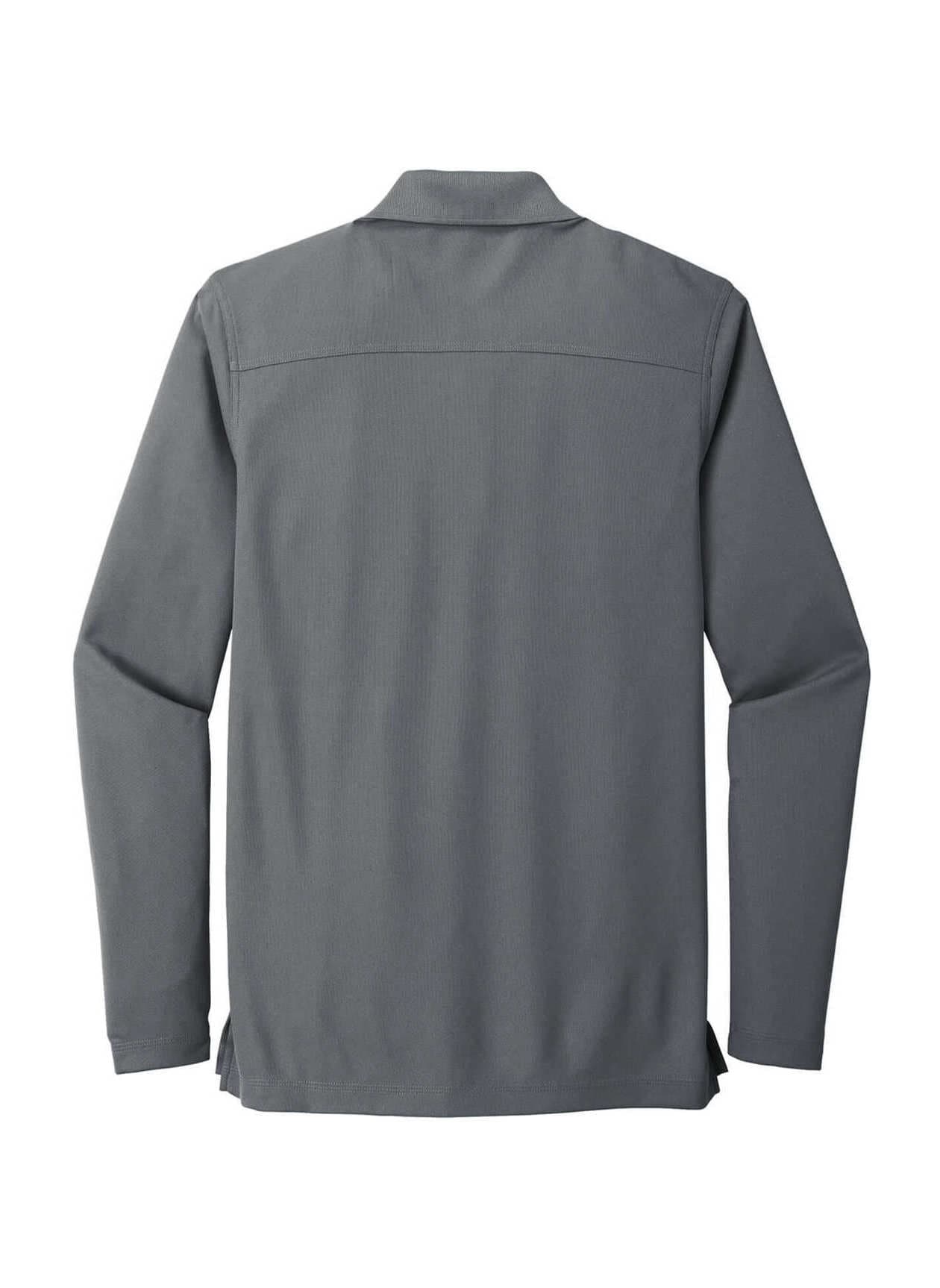 OGIO Men's Caliber 2.0 Long-Sleeve Polo - Dark Grey 3XL