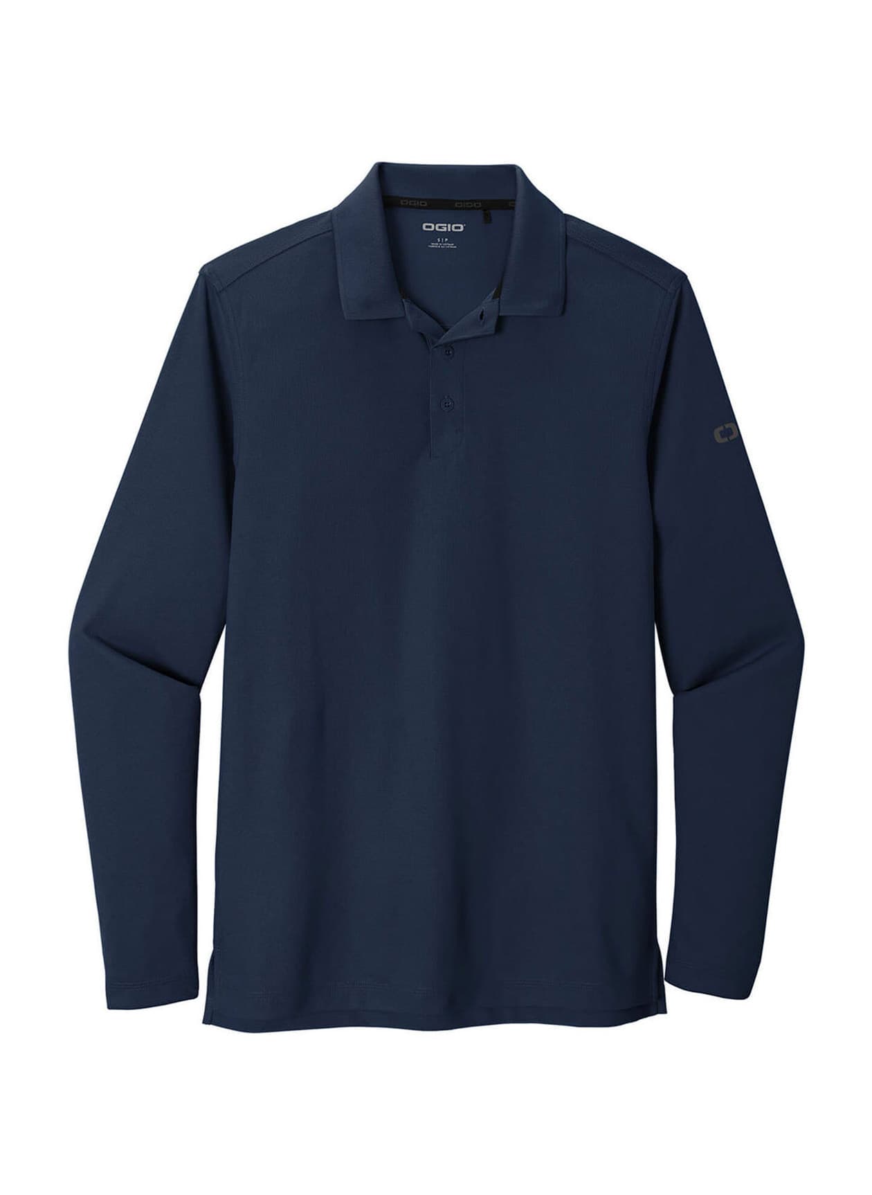 OGIO Men's Caliber 2.0 Long-Sleeve Polo - Navy (NVY) 3XL
