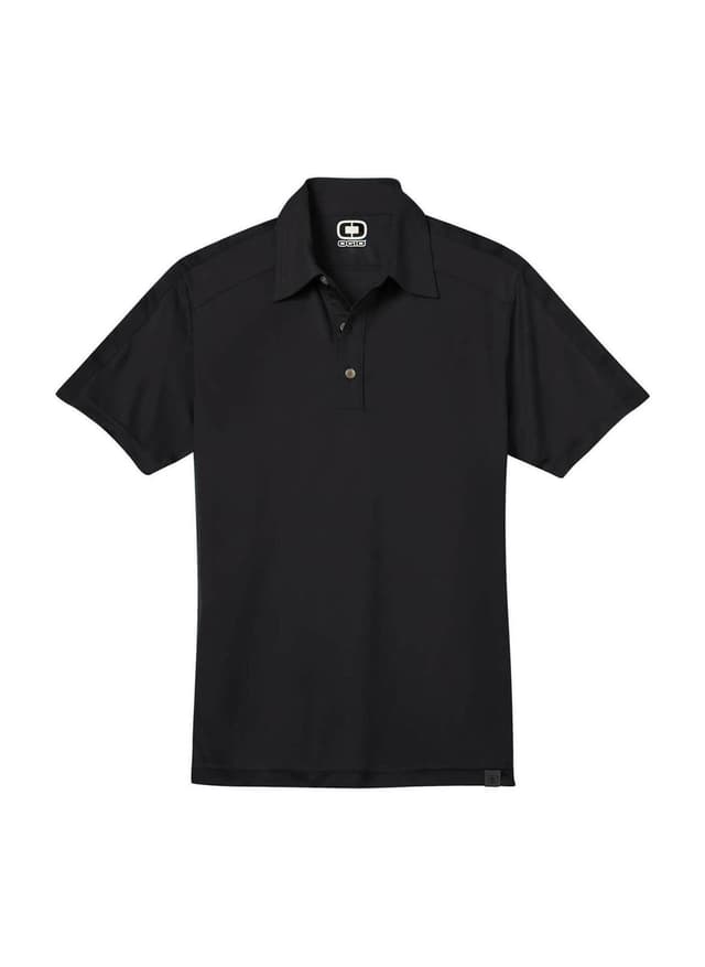OGIO Men's Hybrid Polo - Blacktop (BLK) 3XL