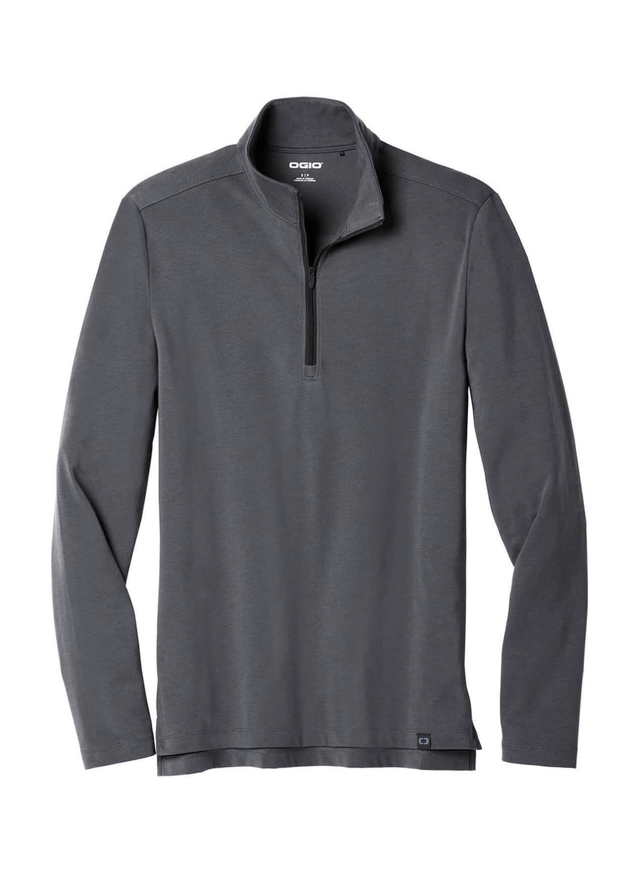OGIO Men's Limit Quarter-Zip - Dark Grey 3XL