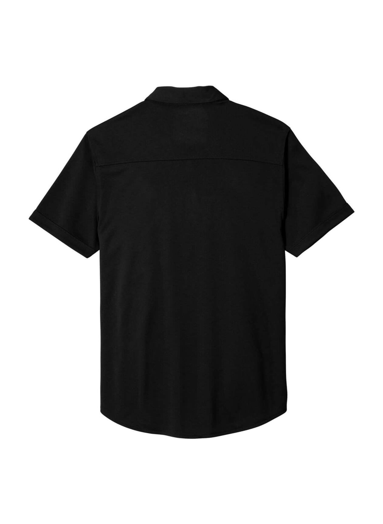 OGIO Men's Gravitate Full-Button Polo - Black 3XL