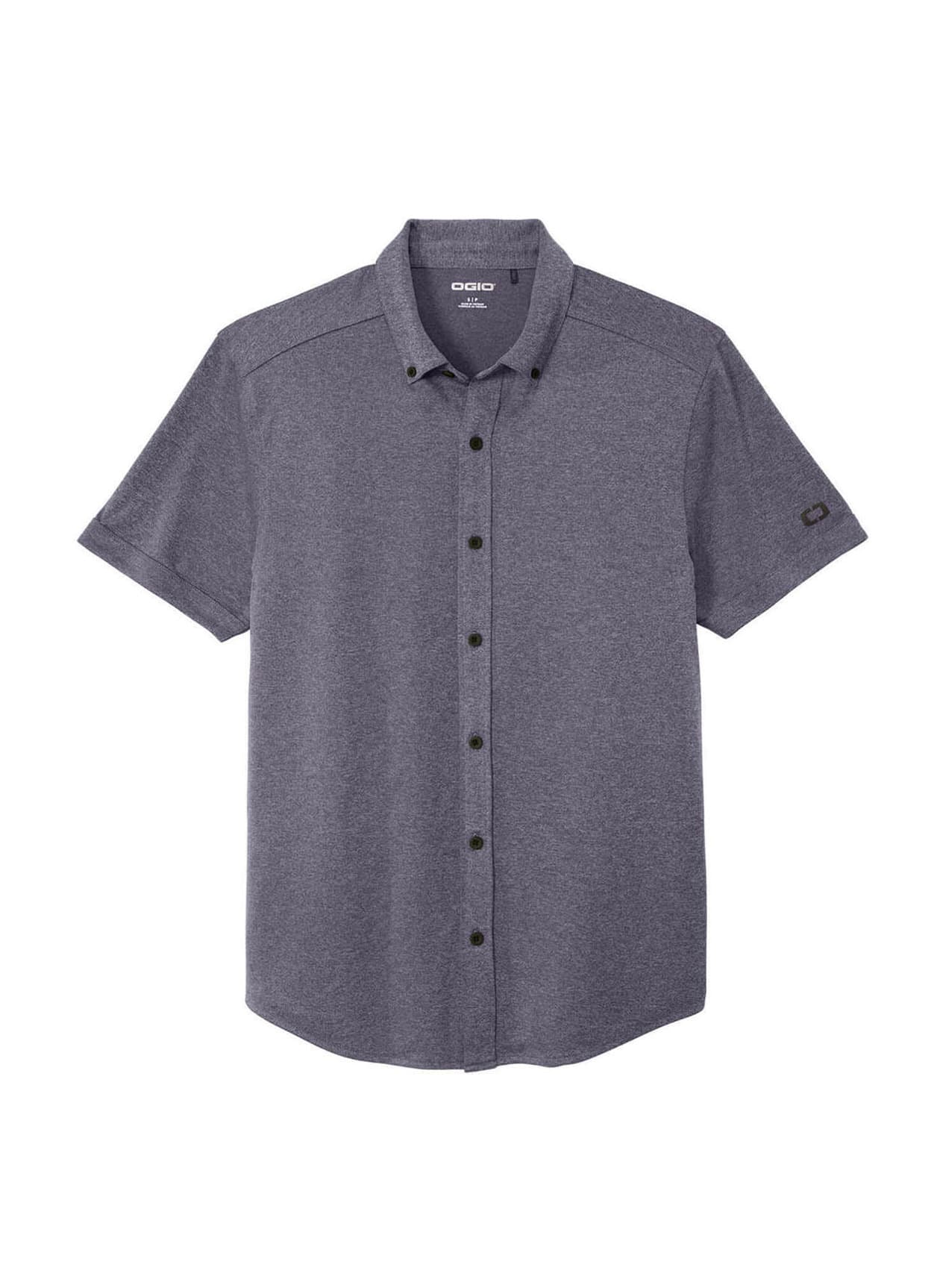 OGIO Men's Gravitate Full-Button Polo - Navy 3XL