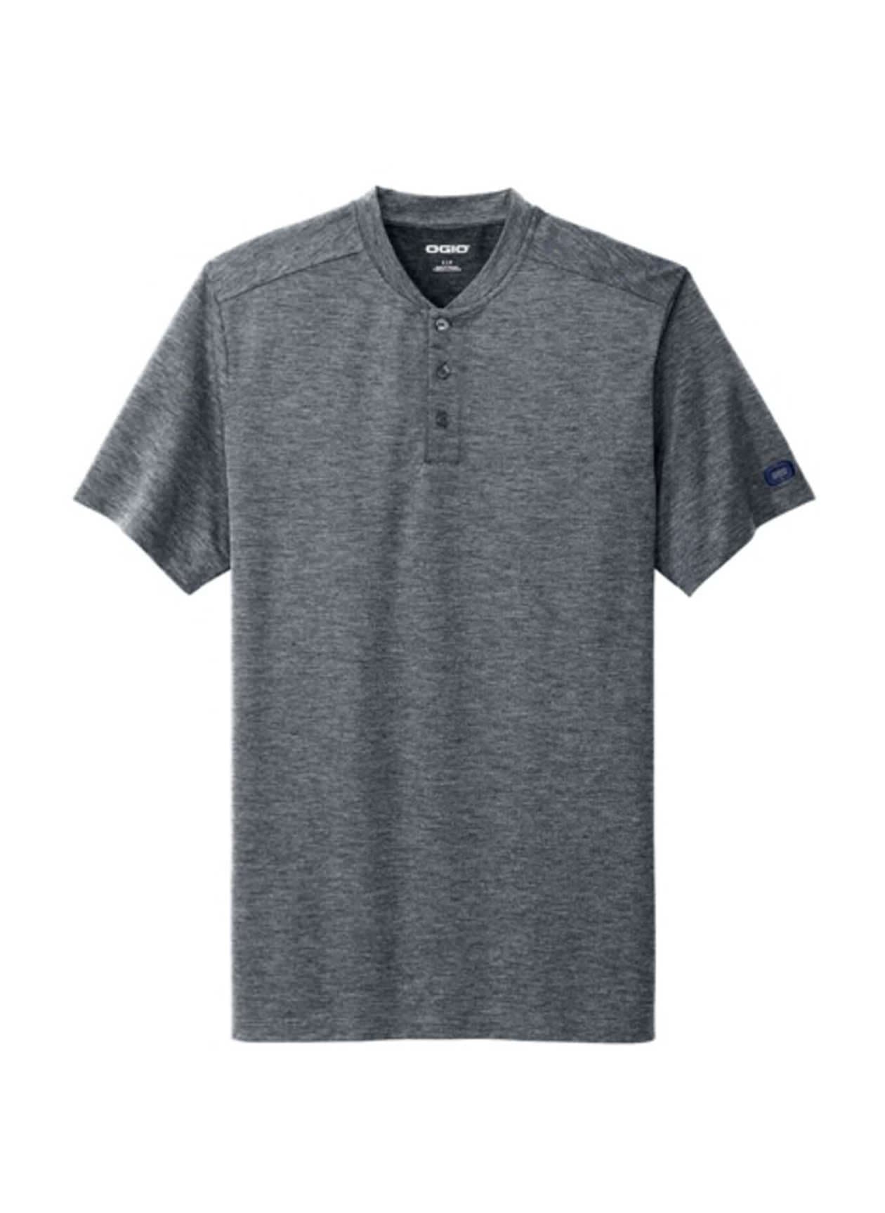 OGIO Men's Evolution Henley - Navy 3XL