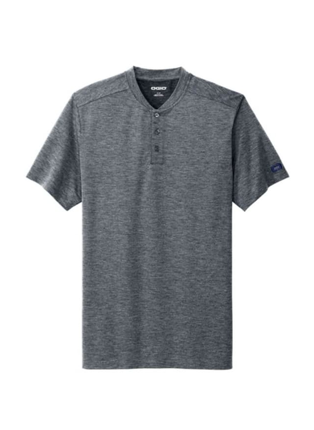 OGIO Men's Evolution Henley - Navy 3XL