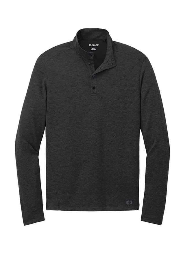 Ogio Men's Command Quarter Snap - Black 3XL
