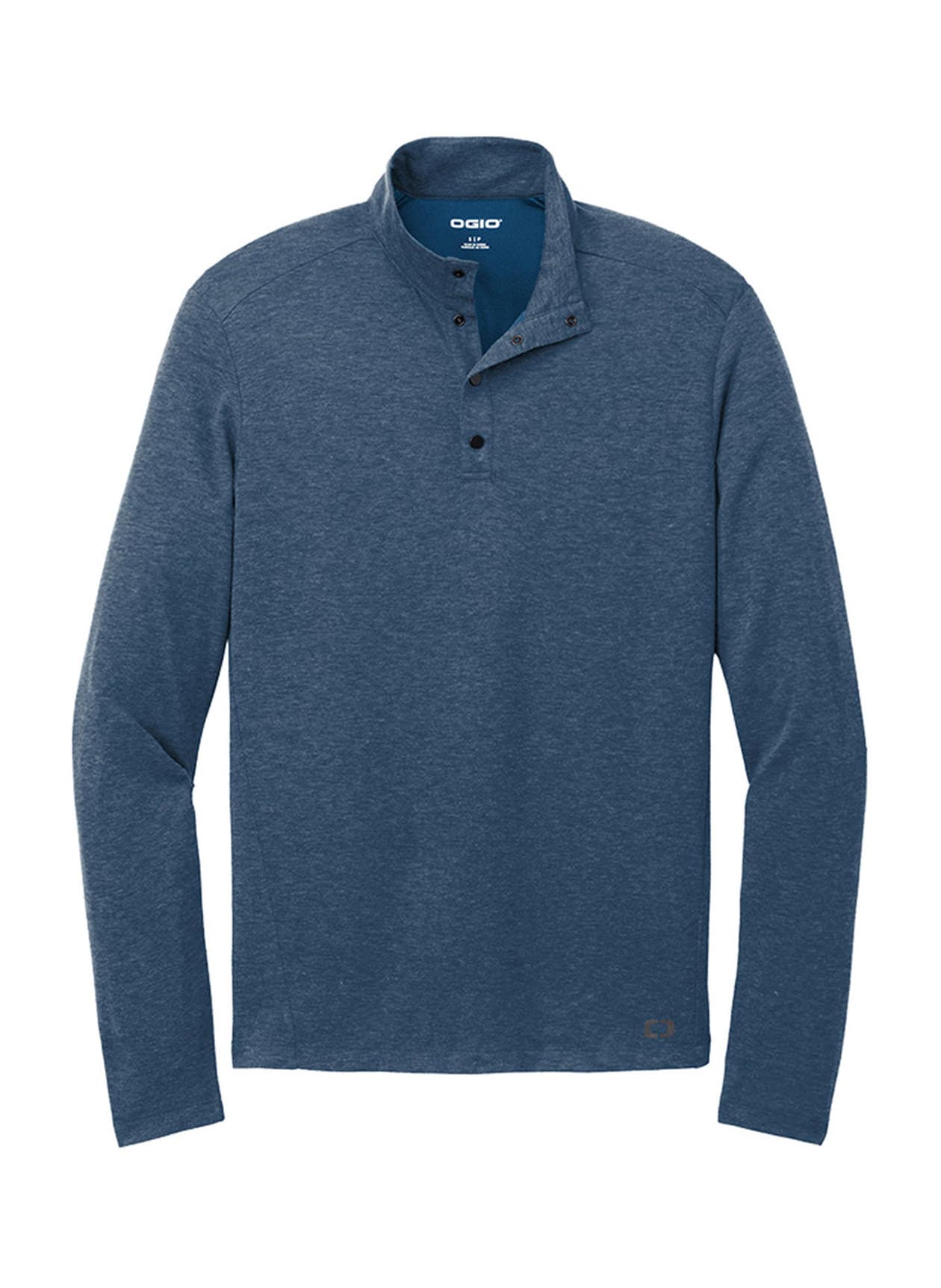 Ogio Men's Command Quarter Snap - Blue 3XL