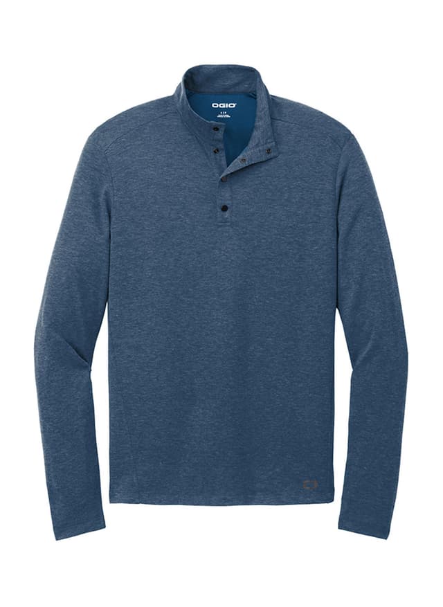 Ogio Men's Command Quarter Snap - Blue 3XL
