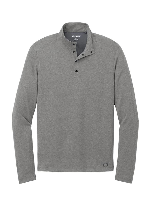 Ogio Men's Command Quarter Snap - Light Grey 3XL