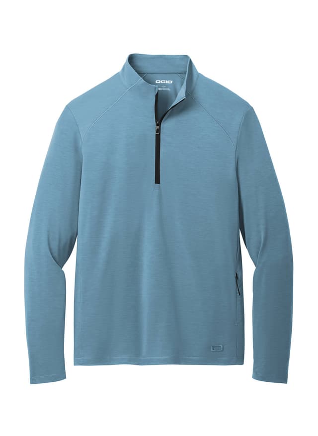 OGIO Men's Motion 1/4-Zip - Blue 3XL