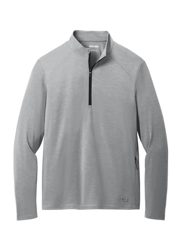 OGIO Men's Motion 1/4-Zip - Light Grey 3XL
