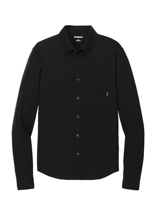 Ogio Men's Extend Long Sleeve Button Up - Black 3XL